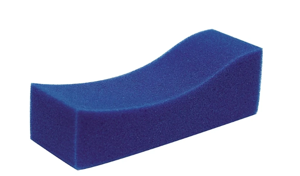Blue Zaret Sponge Shoulder Rest